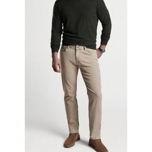 Men’s Peter Millar Wayfare Five Pocket Pant-34X31  Sand